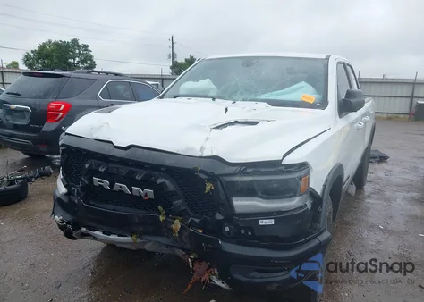 2019 Ram 1500 Rebel 4X4 6'4 Box из США, поврежденный, VIN 1C6SRFET6KN869638